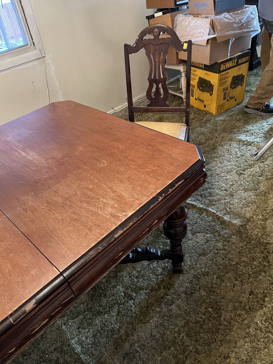Antique Hardwood Table