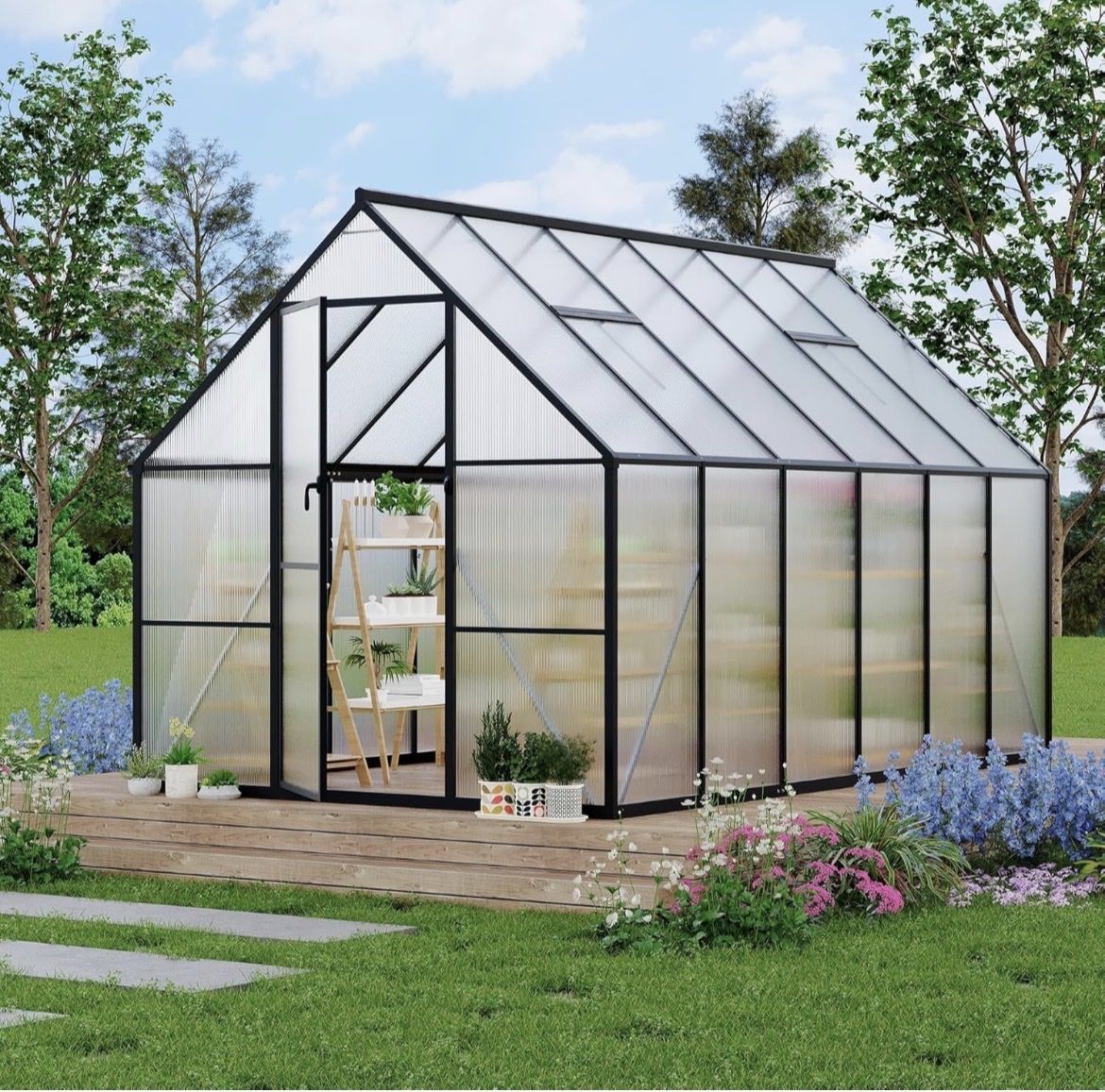 8x14 Greenhouse Frame