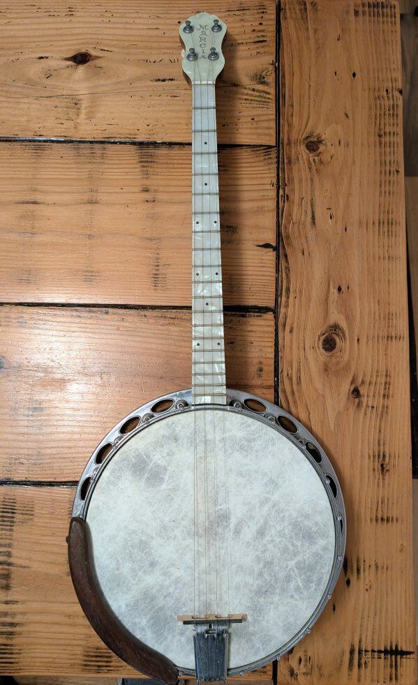 Vintage Marcia 4 String Banjo