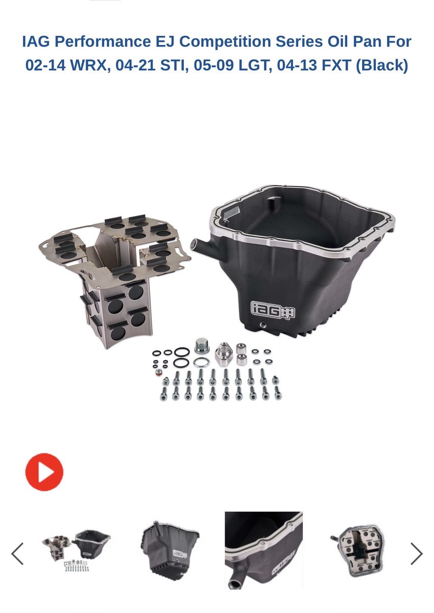 Subaru EJ Oil Pan Set