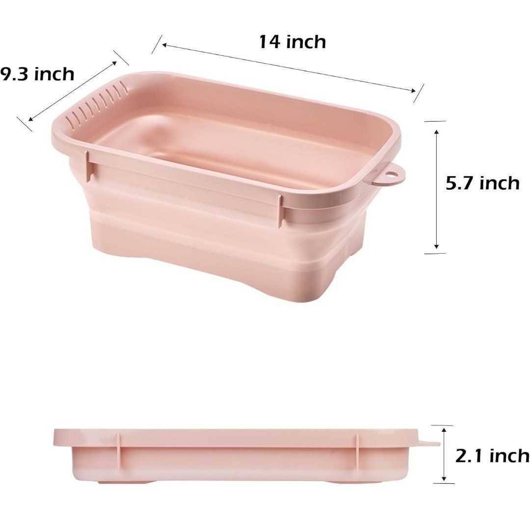 Pink Baby Bottles & Pump Parts Wash Basin