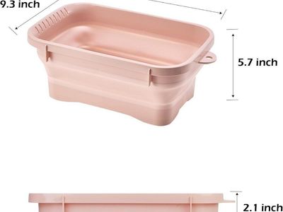 Pink Baby Bottles & Pump Parts Wash Basin