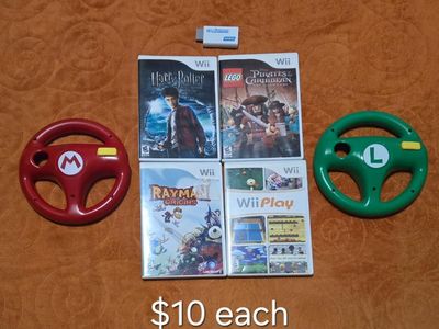 Nintendo Wii games $10 each including Wii Play! trades considered!