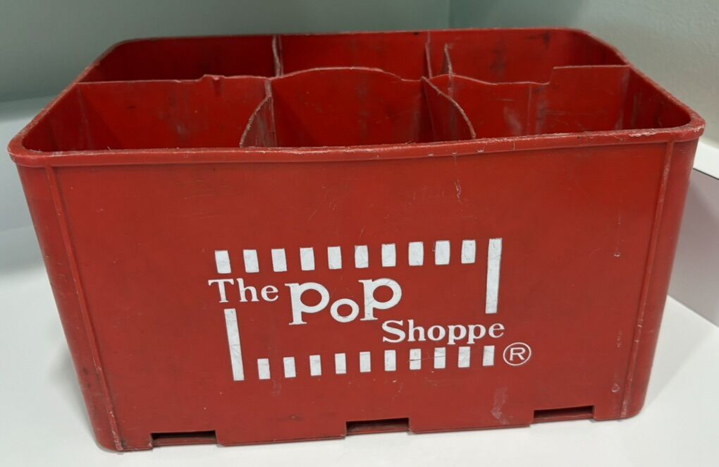 The Pop Shoppe Soda Crate