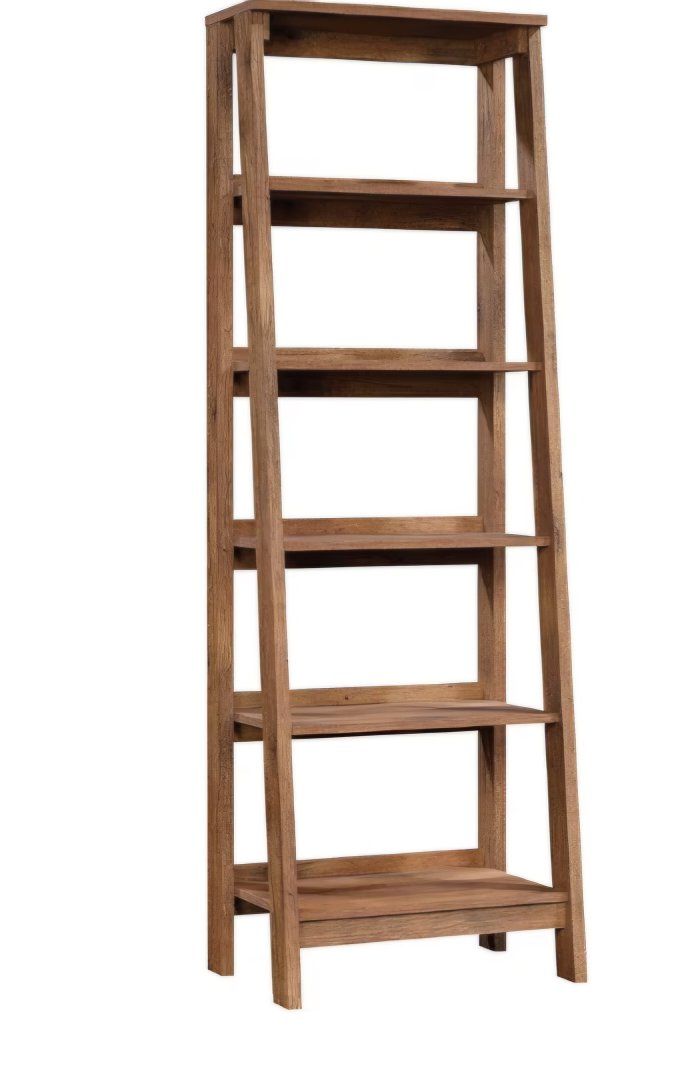Sauder Trestle 5-Shelf Bookcase/ Book Shelf, Vintage Oak finish