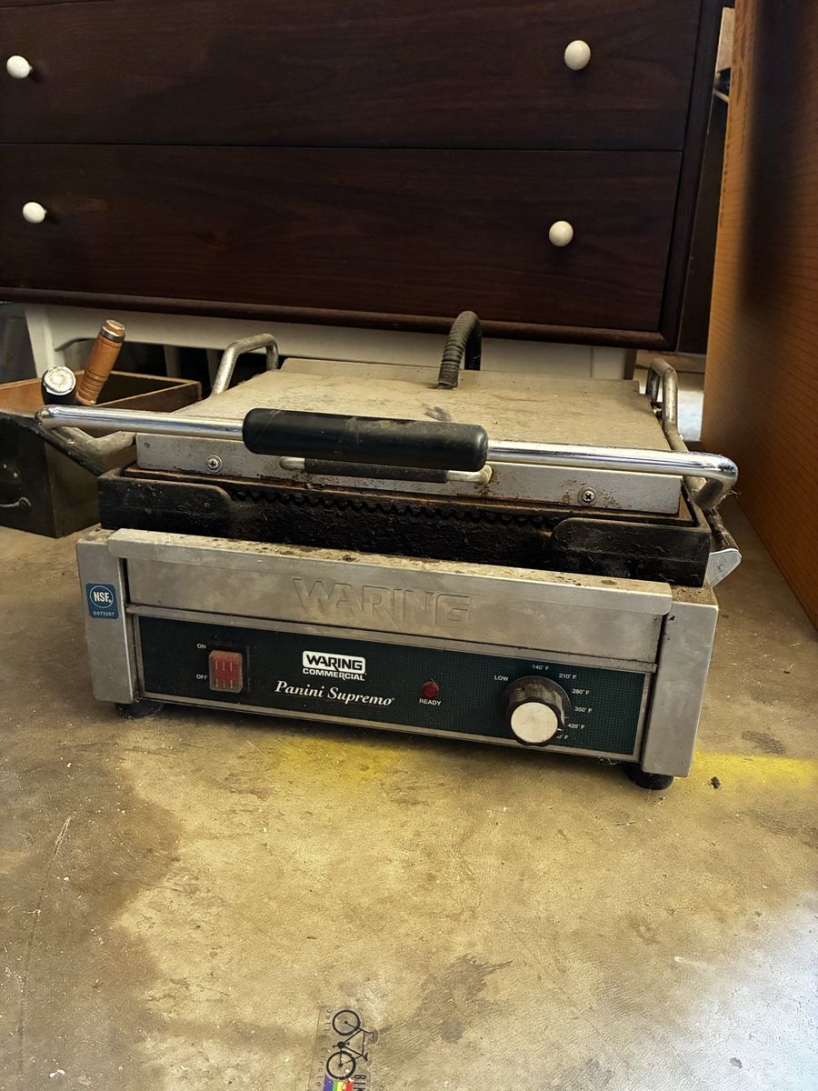 Waring commercial panini machine large