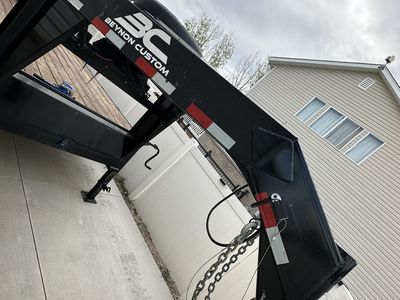 C&B 24x8 gooseneck trailer
