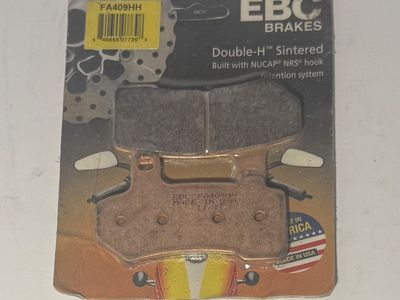 EBC Brakes FA409HH Double-H Sintered Touring / V-Rod Brake Pads