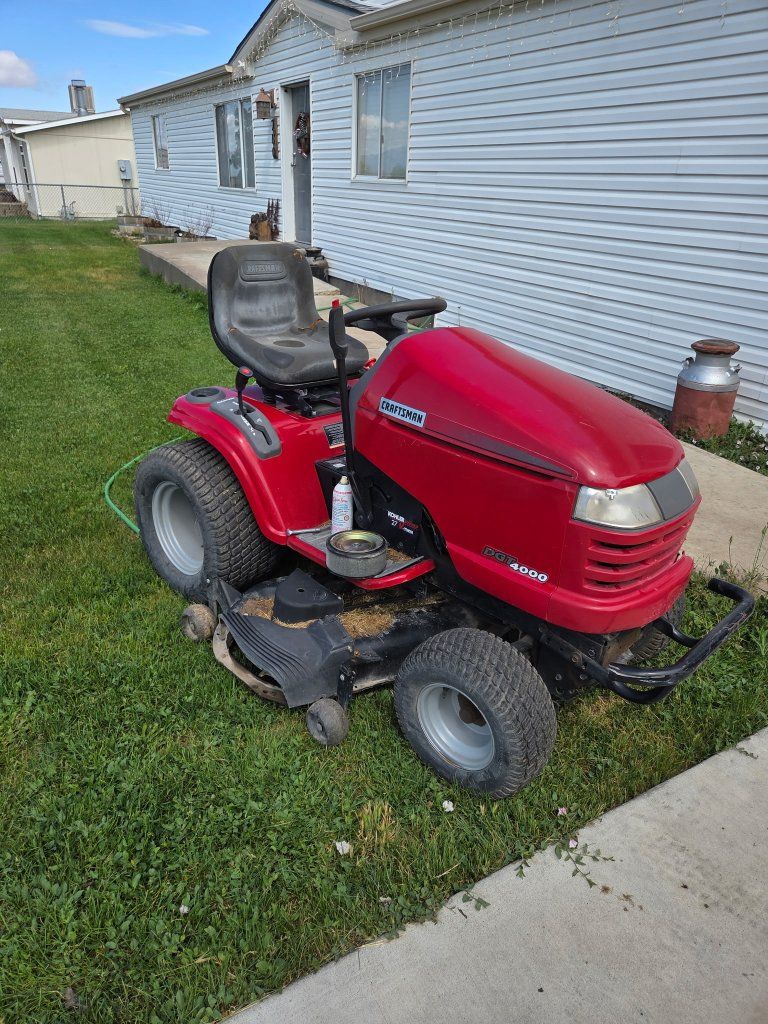 Craftsman 48 riding mower