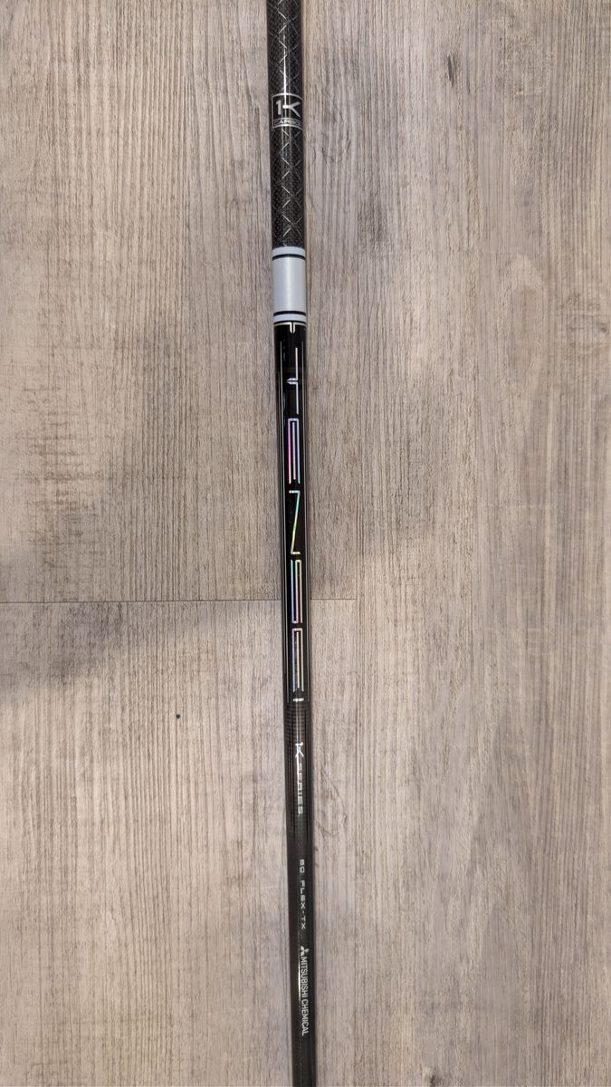 Mitsubishi TENSEI 1K Pro White - 60 TX tour extra stiff flex - Ping adapter