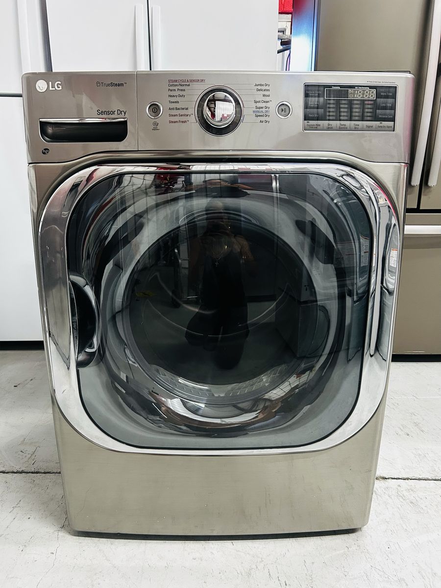 Lg True Steam Mega Capacity Propane Front Load Dryer