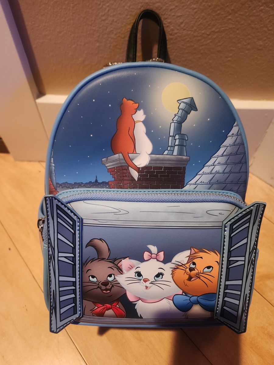 Glow in the Dark Aristocats Loungefly Backpack