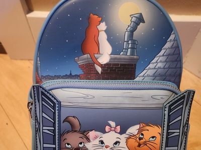 Glow in the Dark Aristocats Loungefly Backpack