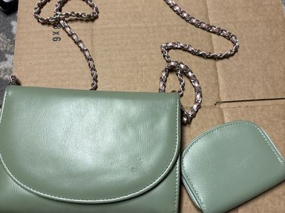 Sage Green Crossbody Bag
