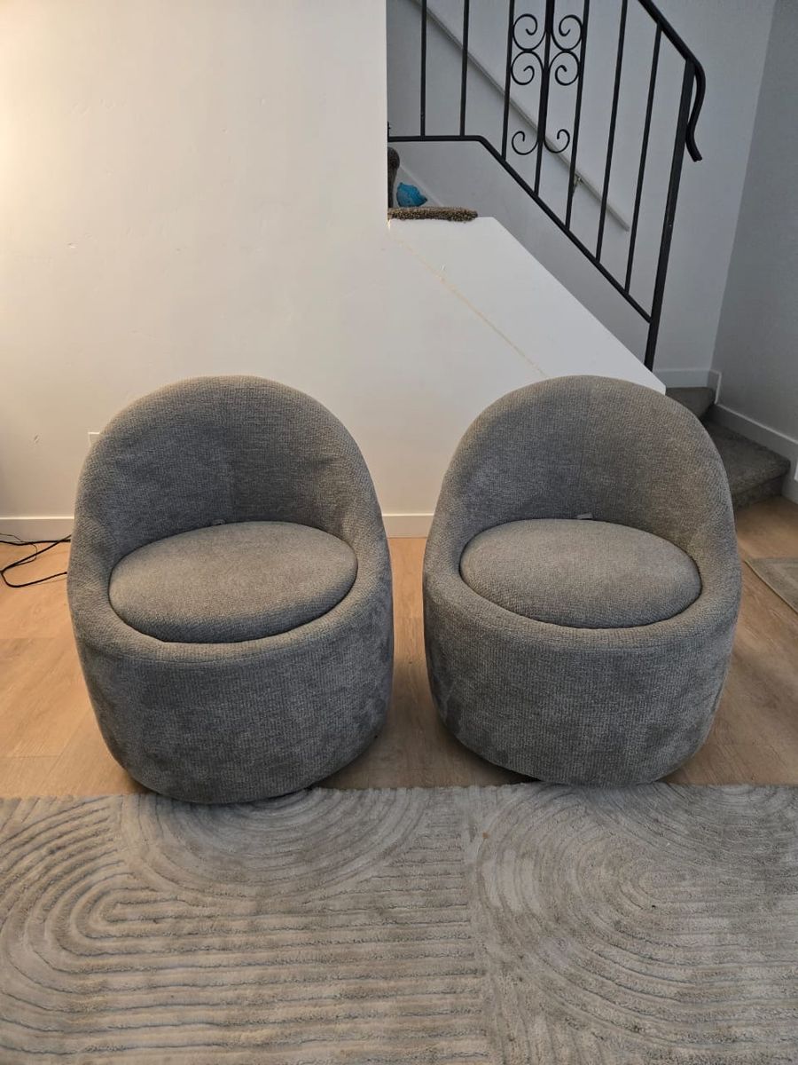 Swivel Accent Chair Set of 2