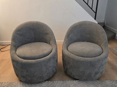 Swivel Accent Chair Set of 2