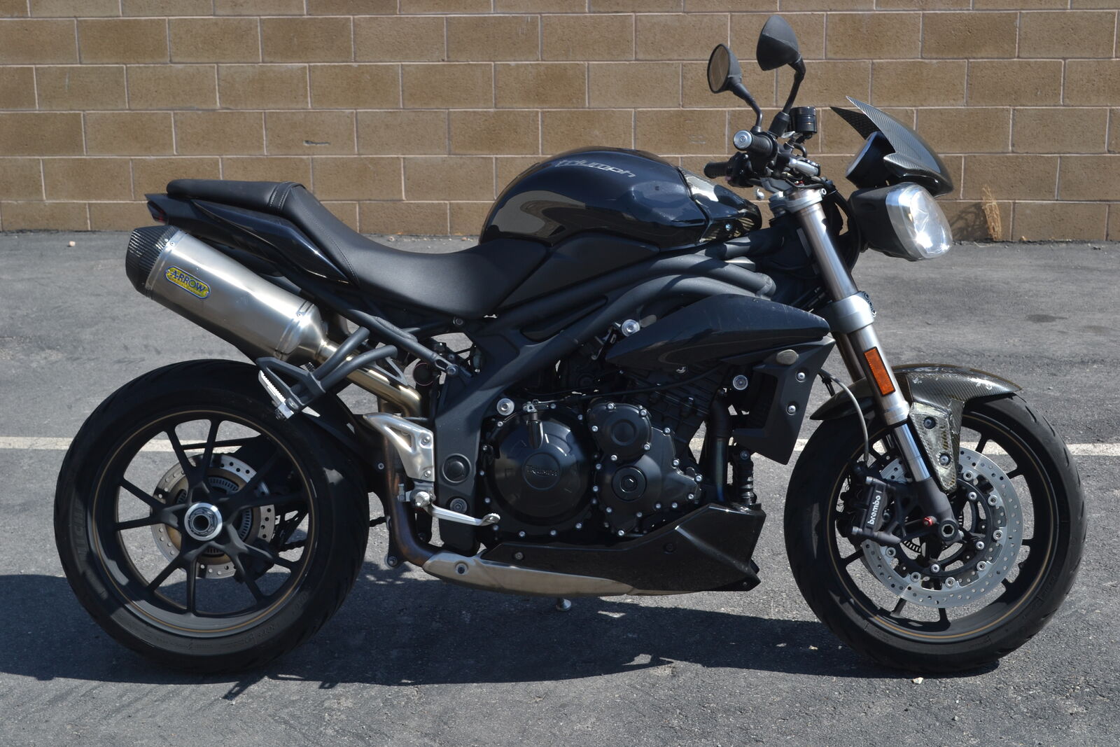 2014 Triumph Speed Triple 1050 - Naked Sport Bike - Warranty Included