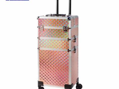 3-in-1 Detachable Nail / Makeup Trolley Case