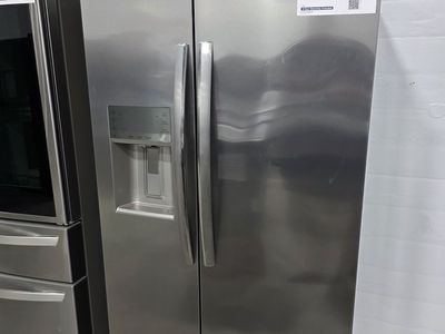 Frigidaire Gallery Counter Depth Side by Side Refrigerator — 36 Inch Stainless, Brand New