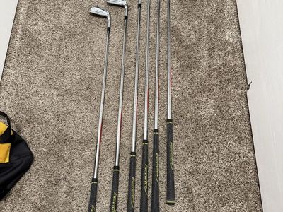 Srixon ZX5/ZX4 MKII Combo Iron Set (P-5, Right-Hand, Stiff Flex) with Modus Tour 105 Shafts, New Grips