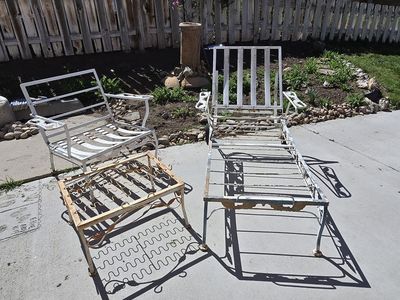Vintage patio set