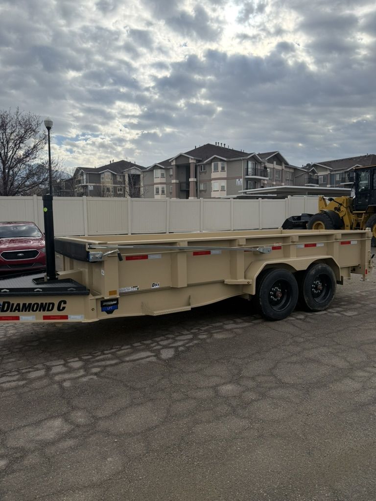 Dump Trailer Rental – 7x14 and 7x16 Dump Trailers – 14K and 18K - High Side and Low Side