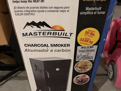 Charcoal Smoker! $40 *brand new* o.b.o.