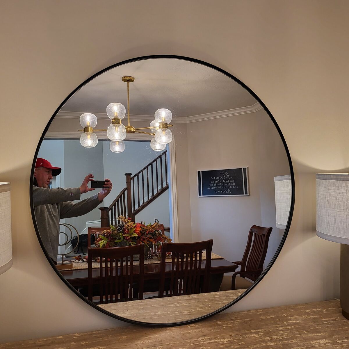 round Mirror 48"