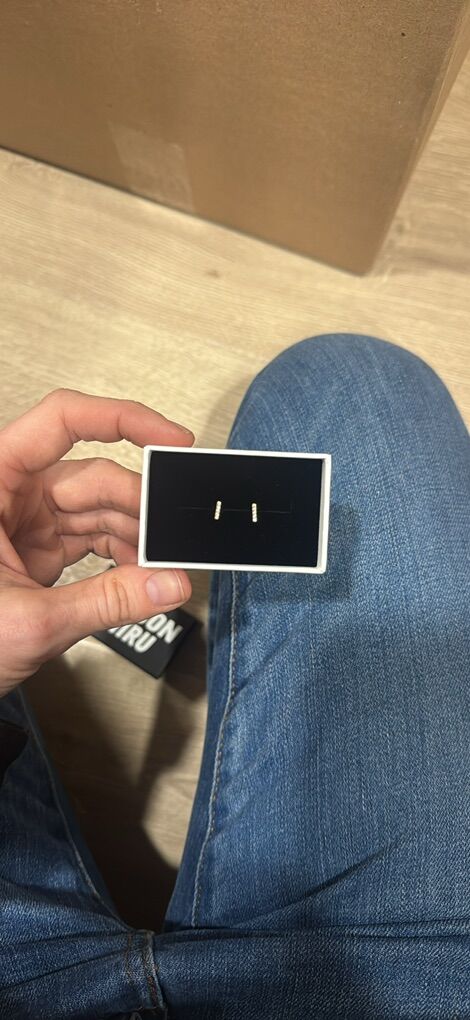 Classy Mini Pave Bar - Half Price + Sensitive