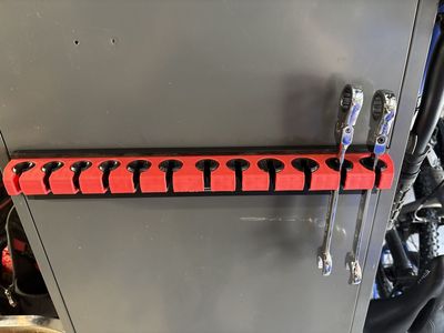 Torin 12 Slot Magnetic Wrench Holder