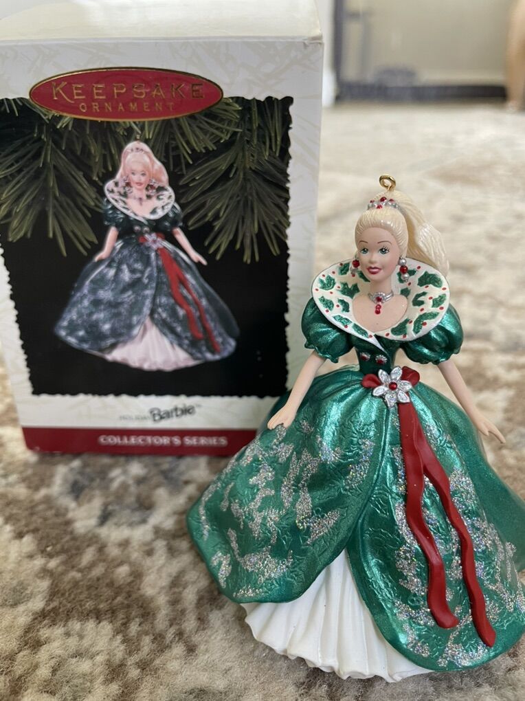 Hallmark keepsake Christmas Tree Barbie Ornament
