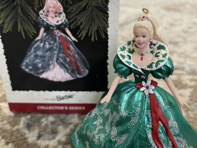 Hallmark keepsake Christmas Tree Barbie Ornament