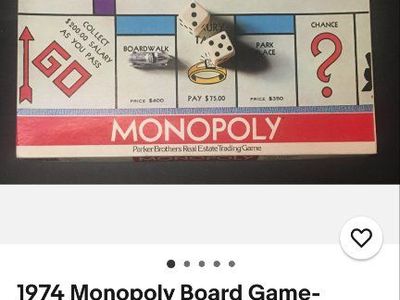 Vintage Monopoly game