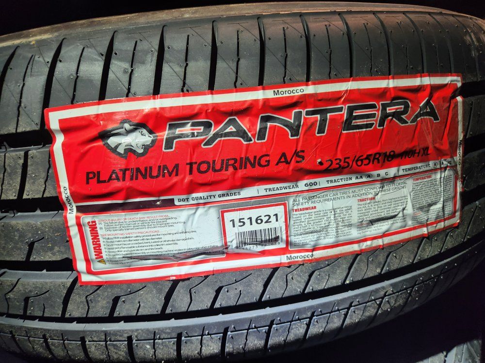 235/65r18 Pantera platinum touring as