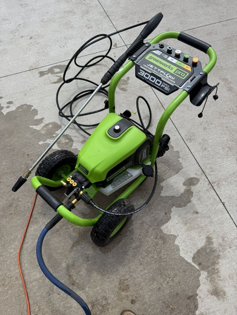 Green Works Electric Pressure Washer