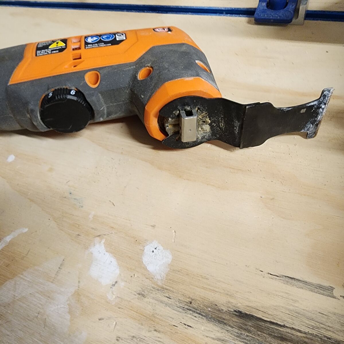 Ridgid Cordless Oscillating Multi Tool 18v