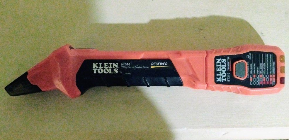 Klein Tools ET310, Receiver and Transmitter