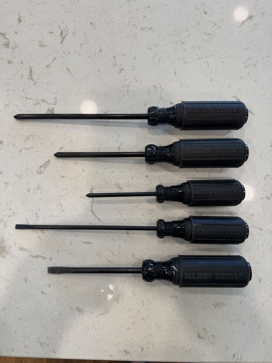 Klein Tools Blackout Screwdriver Set, 5-Piece