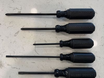 Klein Tools Blackout Screwdriver Set, 5-Piece