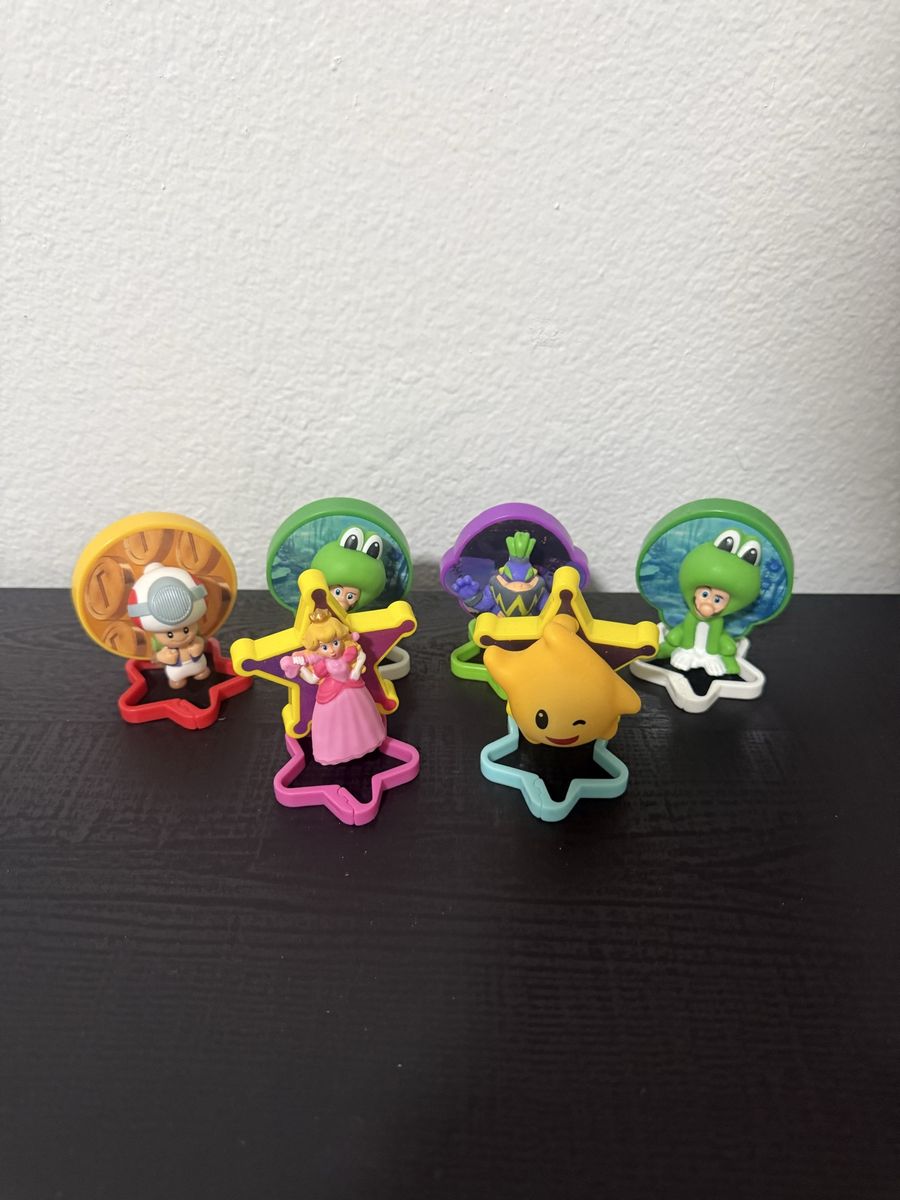 McDonald’s Super Mario Galaxy toys
