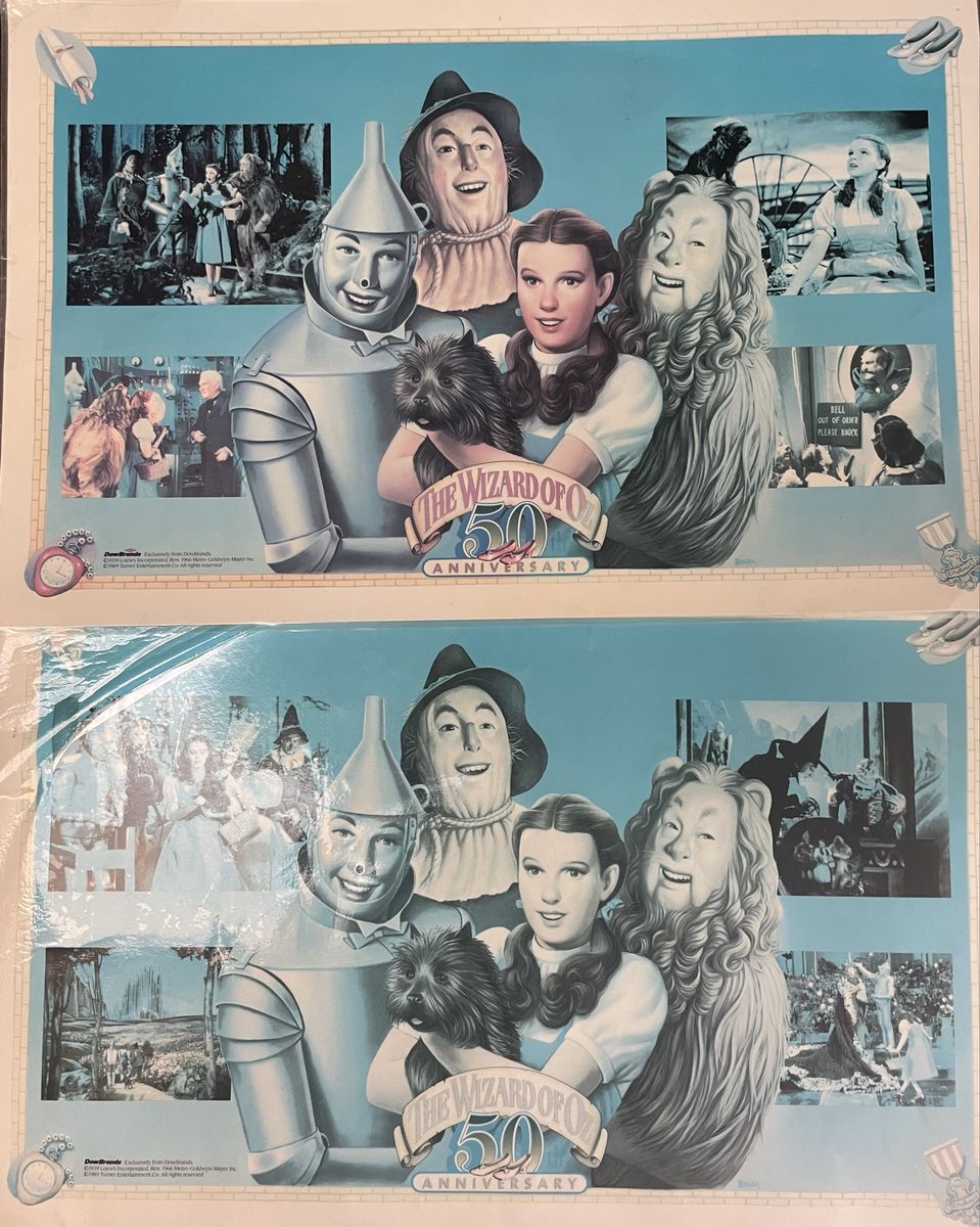 Wizard of Oz Placemats