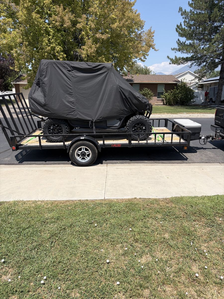 7x14 echo flat bed trailer 