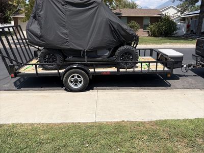7x14 echo flat bed trailer
