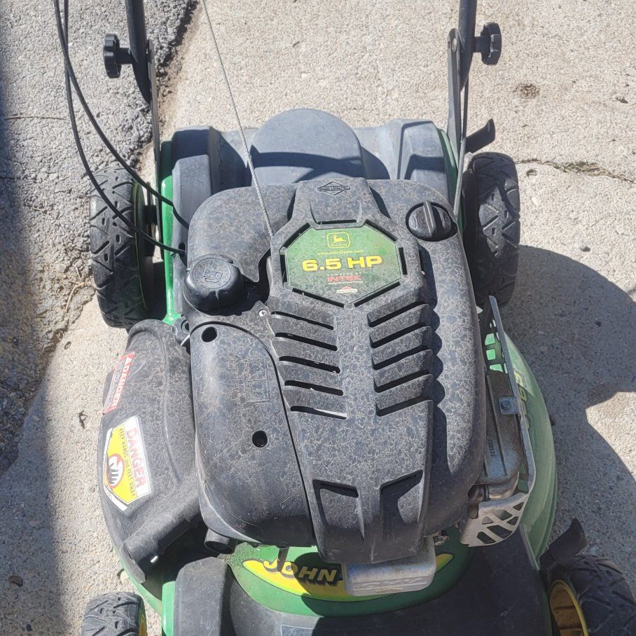 John Deere lawnmower