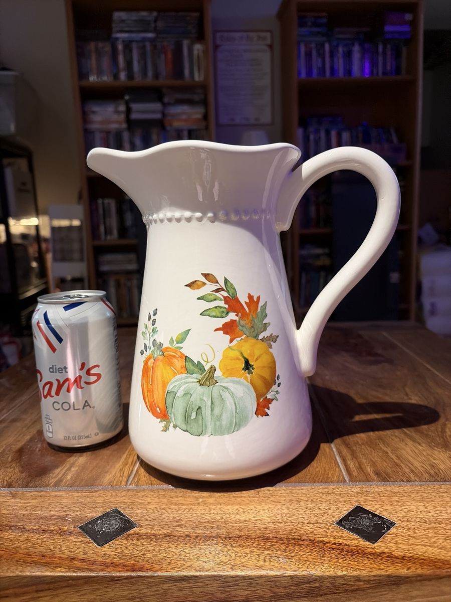 Beautiful Ashland Ceramic Autumn Pitcher