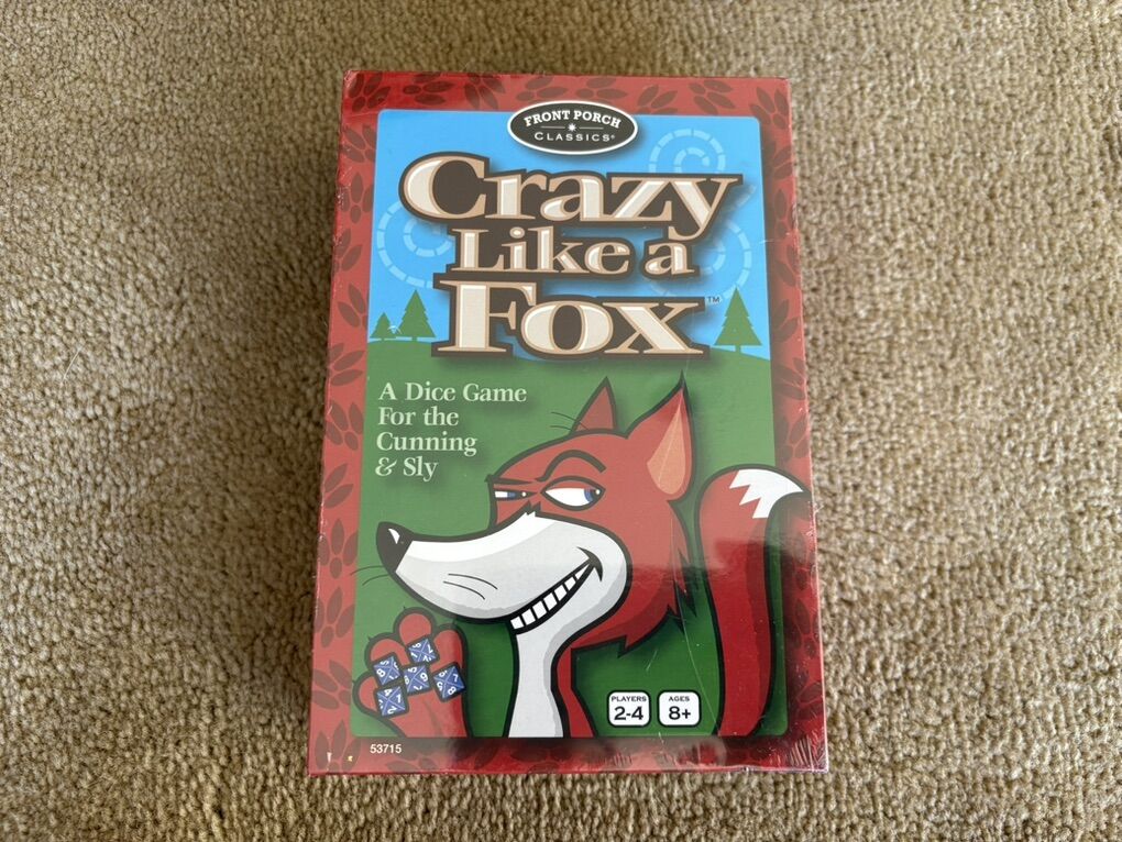 NEW Crazy Like a Fox Game