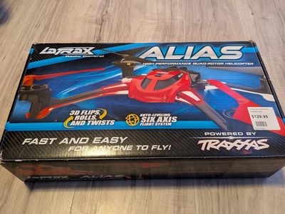 Traxxas Alias High Performance Quad-Rotor Helicopter Drone w/ Auto-Leveling Six-Axis Flight System
