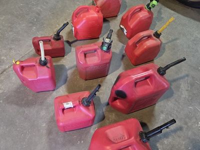 Gas cans 5 each