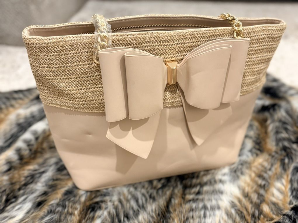 Daisy Bowtie Dual Tote
