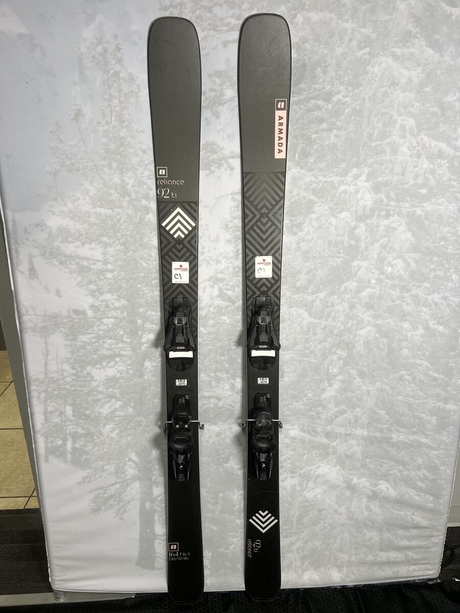 Lightly Used Armada Reliance 92 Ti 164 cm Skis 2025 w/Armada Strive 11 GW Demo Bindings